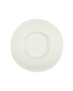 APHROS Shiny and Matt White Gourmet Plate Ø cm 32