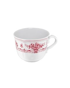 ANTHIROS White and Tyrian Purple Coffee cup cl 10