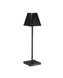 ETERE Black Led Table Lamp - Aluminum cm 9,5x9,5 h 38,5