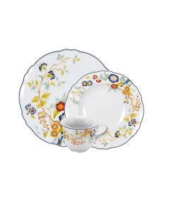 FLORENTIUS White and Blue tableware set