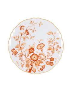 FLORENTIUS White and Orange Charger Plate Ø cm 32