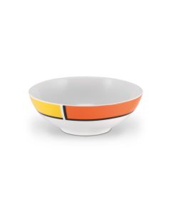 GEOMETRIKOS Ocher high Bowl Ø cm 16 h cm 5,5