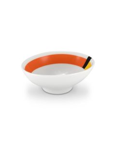 GEOMETRIKOS Ocher Oval Bowl cm 10x8 h cm 4