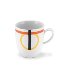 GEOMETRIKOS Ocher Mug 30 Cl