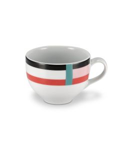 GEOMETRIKOS Red Tea cup 20 Cl