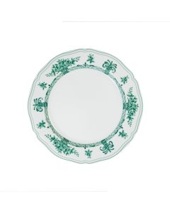 ANTHIROS White and Green Design Dinner Plate Ø cm 26,5