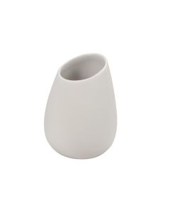 APHROS Shiny and Matt White Oval Tray cm 43x23
