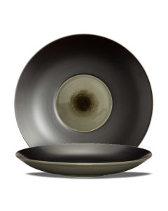 EKATE Grey Presentation Plate Ø cm 30,5 h cm 4,5