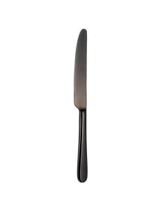 ERACLEA Dessert Knife Stainless Steel Black Mirror Pvd Finish cm 21