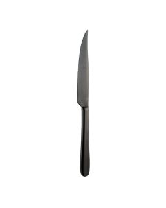 ERACLEA Steak Knife Stainless Steel Black Mirror Pvd Finish cm 23