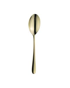 ERACLEA Dessert Spoon 18/10 Stainless Steel Gold Mirror Pvd Finish cm 18