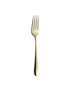 ERACLEA Table Fork 18/10 Stainless Steel Gold Mirror Pvd Finish cm 19,5