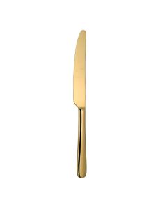 ERACLEA Dessert Knife Stainless Steel Gold Mirror Pvd Finish cm 21