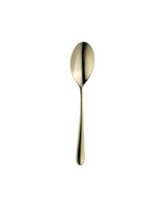 ERACLEA Tea Spoon 18/10 Stainless Steel Gold Mirror Pvd Finish cm 14