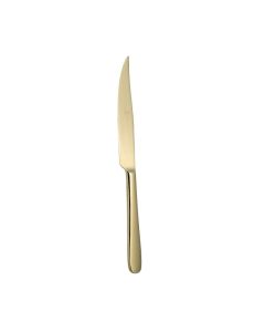 ERACLEA Steak Knife Stainless Steel Gold Mirror Pvd Finish cm 23
