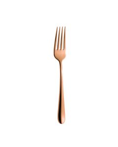 ERACLEA Table Fork 18/10 Stainless Steel Copper Mirror Pvd Finish cm 19,5
