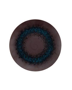 ESTIA Piatto canapè blu reattivo Ø cm 17