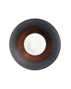 ESTIA Brown with Rusty Reactive Dots  Pasta Bowl Ø29xh5 cm - Porcelain