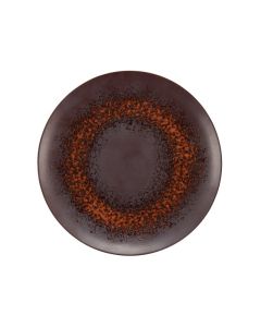 ESTIA Piatto canapè ruggine reattivo Ø cm 17