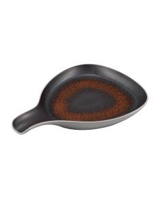 ESTIA Brown with Rusty Reactive Dots  High Bowl Ø16xh7 cm - Porcelain