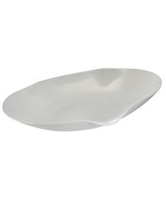 FEBE Ivory oval deep tray cm 49,5x35,5 h cm 9