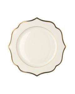 IONICA Ivory Charger Plate with Gold Rims Ø cm 30,5