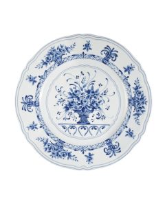 NEOS ANTHIROS White and Blue Charger Plate cm Ø32