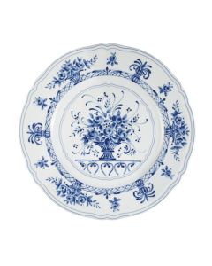 NEOS ANTHIROS Servizio 18 Piatti piano-fondo-frutta blu