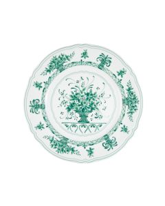 NEOS ANTHIROS White and Green Charger Plate cm Ø32