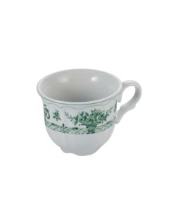 NEOS ANTHIROS White and Green Coffee cup cl 10
