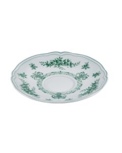 NEOS ANTHIROS White and Green Tea cup Saucer Ø15
