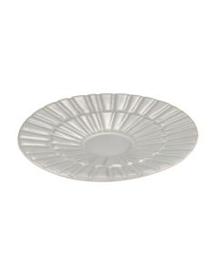 SEGMENTO Piattino per tazza tè color crema crackle Ø 14,5 cm