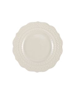 SKALISTOS Bread Plate Ivory Embossed Ø 15 cm h 2 Cm