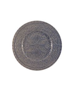 SKALISTOS Dessert Plate Denim Embossed Ø 22,5 cm h 2,5 Cm