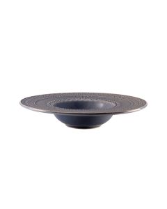 SKALISTOS Pasta Bowl Denim Embossed Ø 23 cm h 4 Cm
