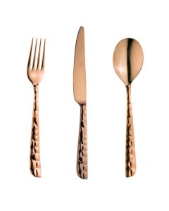 SYBARIS Cutlery set - Stainless Steel 18/10 copper pvd finish