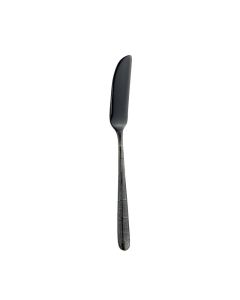 TARAS Fish Knife 18/10 Stainless Steel Black Mirror Pvd Finish cm 20
