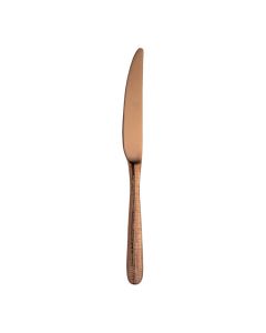 TARAS Dessert Knife Stainless Steel Copper Mirror Pvd Finish cm 21