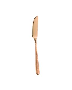 TARAS Fish Knife 18/10 Stainless Steel Copper Mirror Pvd Finish cm 20