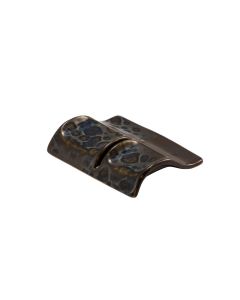 PHOBOS Black Cutlery Holder with Blue Reactive Dots cm 10x8